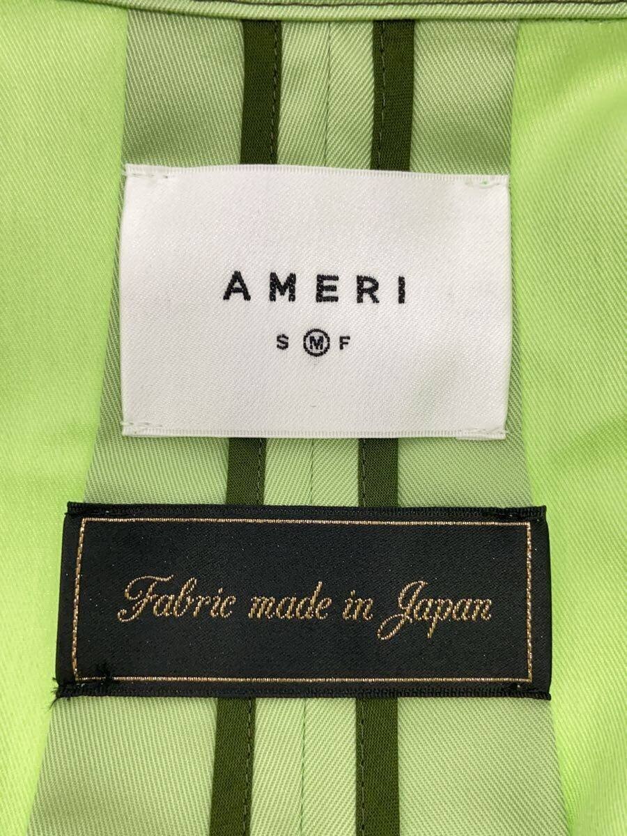 Ameri Trench Coat/M/Cotton/Grn/Plain/01210730510 … - image 3