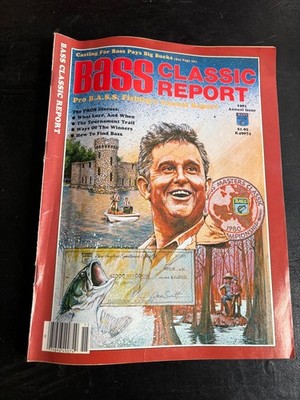 BASS CLASSIC REPORT Magazine 1981 Annual Issue Bass Fishing B.A.S.S.