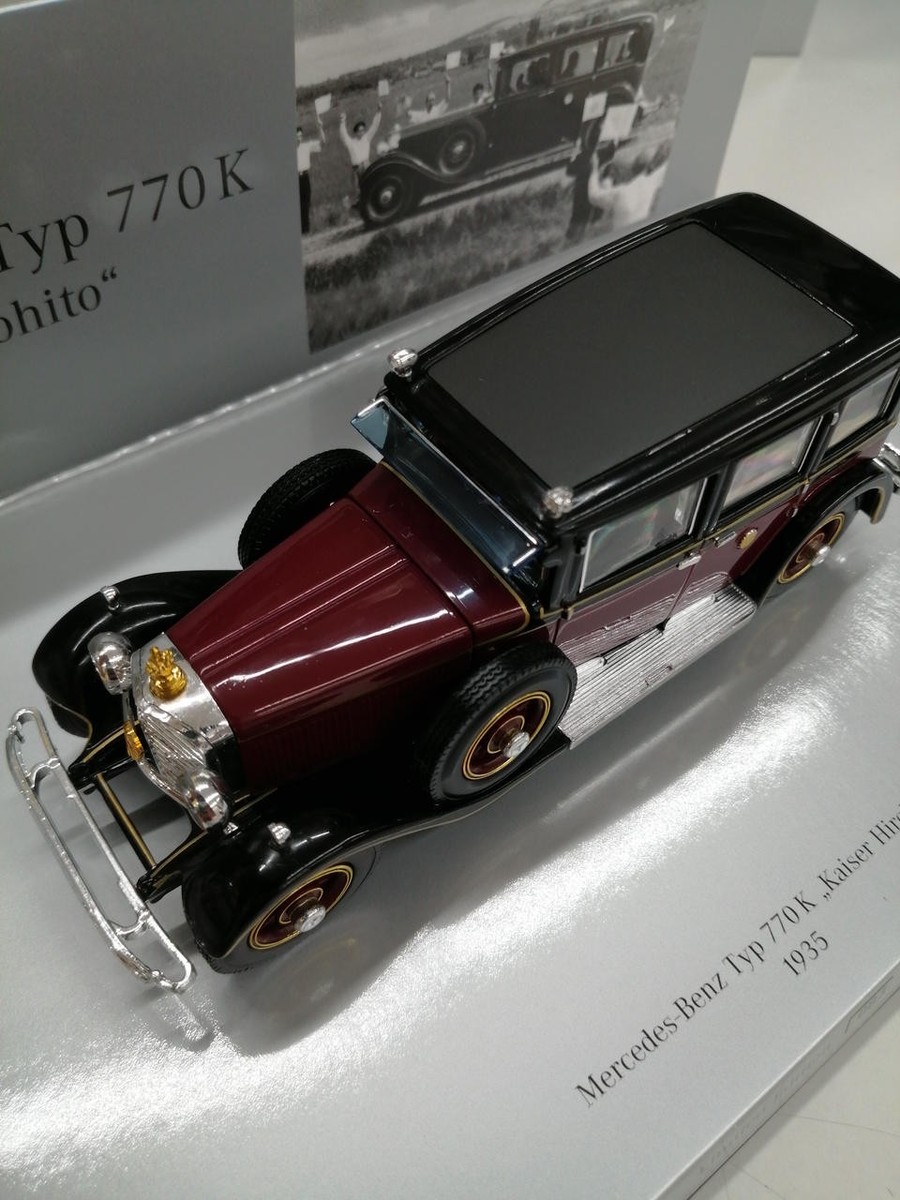 メルセデスベンツミニカー Typ 770K Kaiser Hirohito MINICHAMPS 1/43 Mercedes-Benz Typ 770 K Kaiser Hirohito 1935