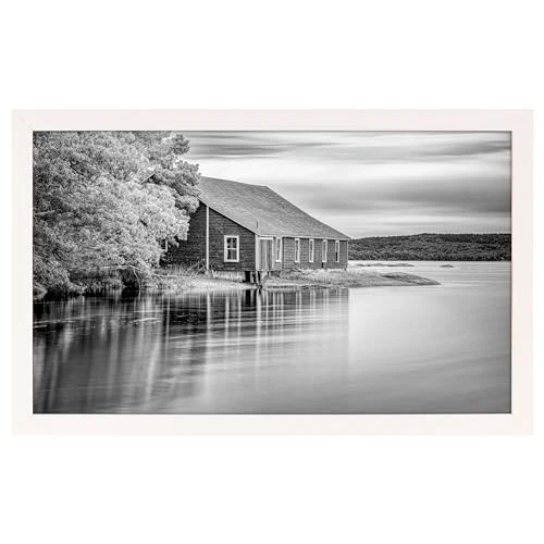 Snap Solid Wood Wall Poster Picture Frame, 8.5" x 14", White - Image 2 of 4