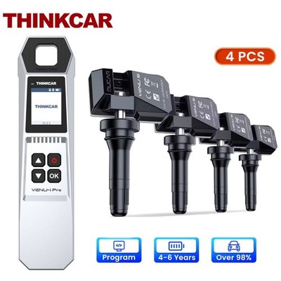 THINKCAR VENU Ipro / VENU5 TPMS Tire Pressure Sensor Relearn & Reset Set USA