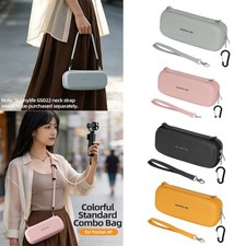 For DJI Pocket 4P Storage Pouch Portable Travel Carrying Case Handbag  Lanyard
