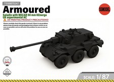 SSMODEL1/87 Saladin UK Experimental AC Tank Resin MODEL KIT TSS0870247