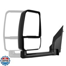 DWVO Left Driver Side Towing Mirror Compatible with 2003-2019 Chevy Express G