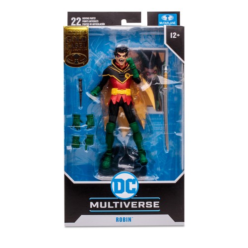Robin Damian Wayne (DC vs. Vampires) Gold Label McFarlane Figure - Picture 8 of 8
