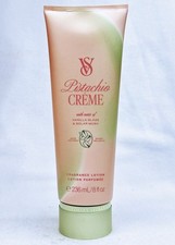 1 Victoria's Secret PISTACHIO CREME Fragrance Lotion Body Cream Moisture 8 oz