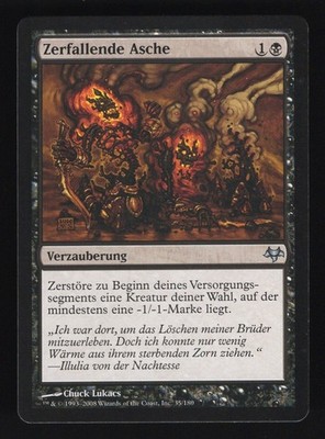 Zerfallende Asche - Eventide - Near Mint - GER - MTG / Magic