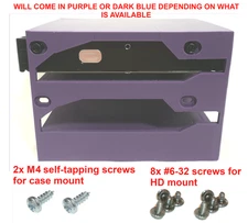 2x 3.5'' HDs + 2.5'' SSD Lenovo P520 Thinkstation Drive Cage Mounting Bracket!