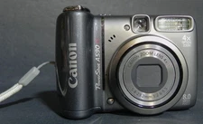 Cannon PowerShot A590 8.0 mega pixels Camera w/battery tested works