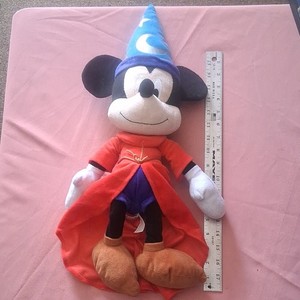 Disney Sorcerer Mickey Mouse Plush, Large 20in Stuffed Animal, 2015