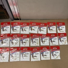 Vintage Eagle Claw Fishing Hat Hook, Tie Clasp Lot Of 20