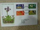 GB First day cover illustrated fdc from 1964 Botanical congress phosphor
