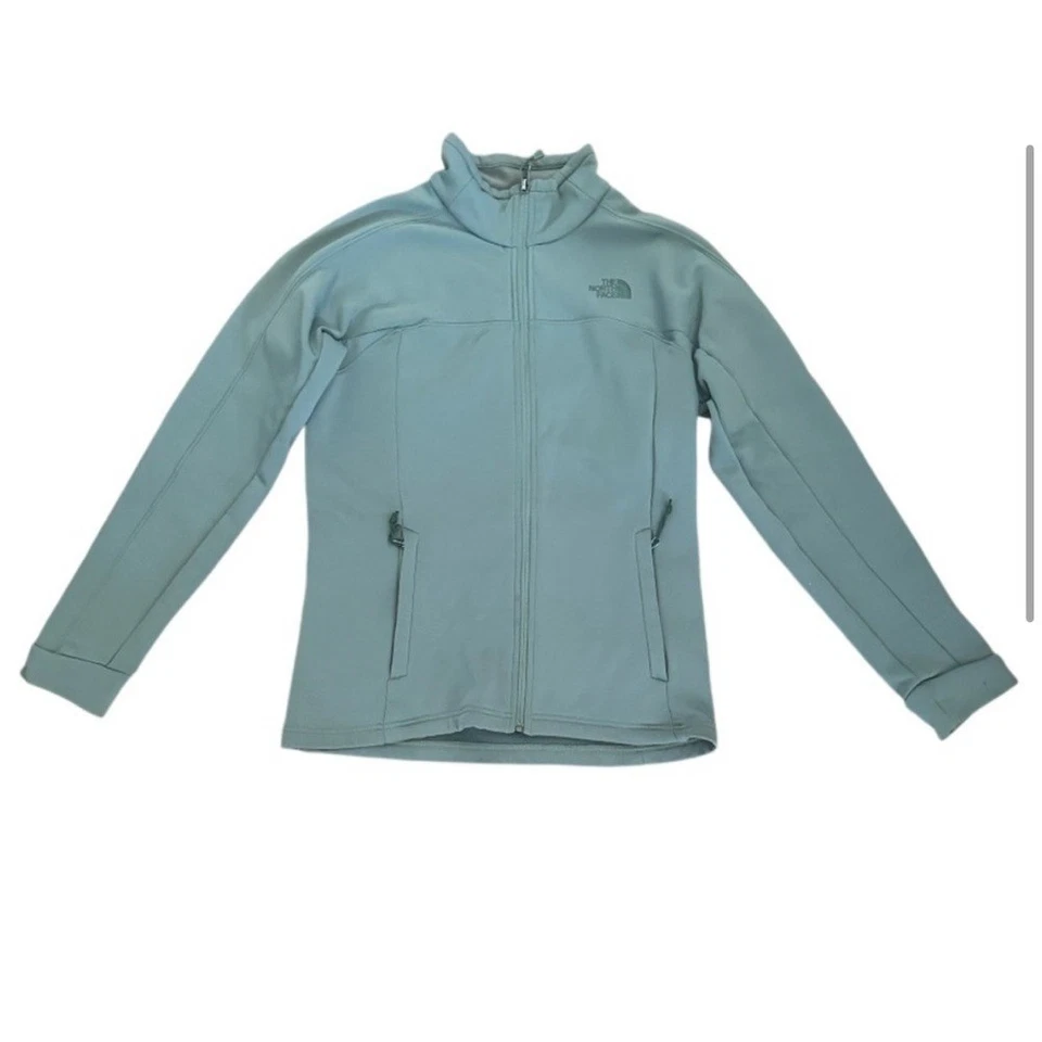 The North Face TKA Glacier Women's Fleece Vest Jacket, Silver Green, Size S/P - Image 3 of 4