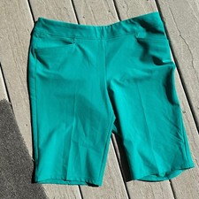 Adidas Golf Shorts Womens Medium Teal Golf Athletic Casual Lightweight SizeM Adidas Golf Shorts Womens Medium Teal Golf Athletic Casual Lightweight SizeM - Image 1