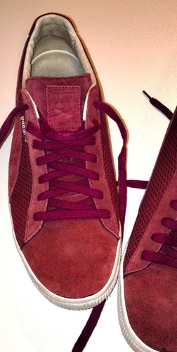 Puma Clydezilla MIJ Maroon Sneakers UK9 / US10 / EU43 - NICE! - Picture 5 of 9