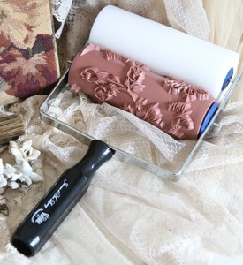 Jdl Deko Farbrolle Farbroller Malerrolle Blumen Muster Wand Dekor Malerei D Ebay