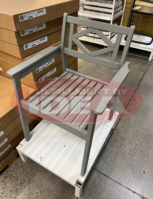Brand New IKEA BONDHOLMEN Outdoor Gray Armchair