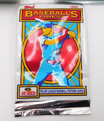 1993 Topps Finest Baseball Complete Set 💎 1-199 - Picture 2 of 2