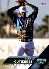 2017 Daytona Tortugas Choice #8 Vladimir Gutierrez La Habana Cuba Baseball Card