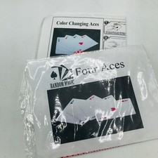 Four Aces Magic Trick Color Changing Aces Card Trick by Random Magic