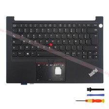 French Layout Backlit Palmrest With Keyboard For Lenovo ThinkPad E14 Gen1