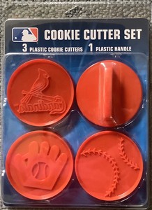 New In Package MLB St. Louis Cardinals Cookie Cutter Set | eBay