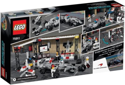 Lego Speed Champions 75911 Mclaren Mercedes Pit Stop In 2015 From