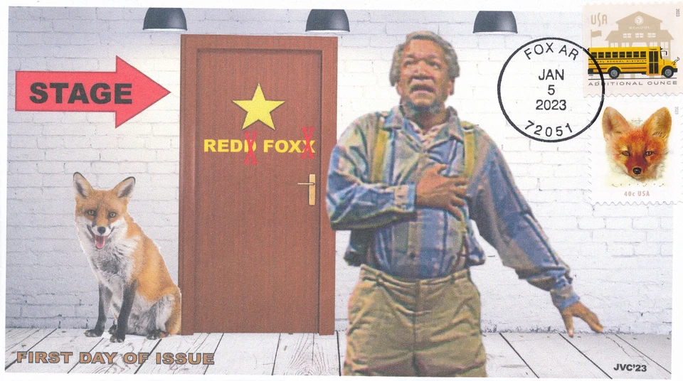 JVC CACHETS -2023 RED FOX ISSUE FIRST DAY COVERS FDC  L.E. OF 20 EACH SET OF 3 - Image 2 of 4