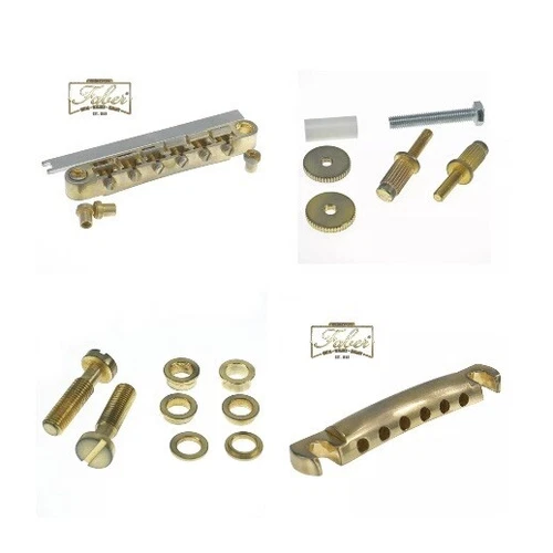 Faber MasterKit w/ Locking bridge fits Gibson Nashville Style Guitars Gold Aged