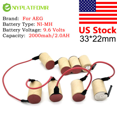 4/5SC 2000mAh for AEG 9.6V Battery pack ZB271 AG71RF AG71 vacuum cleaner