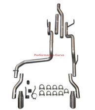 Fits 03-12 Dodge Ram 2500 3500 5.7 Hemi Performance Dual Exhaust Pipe Kit