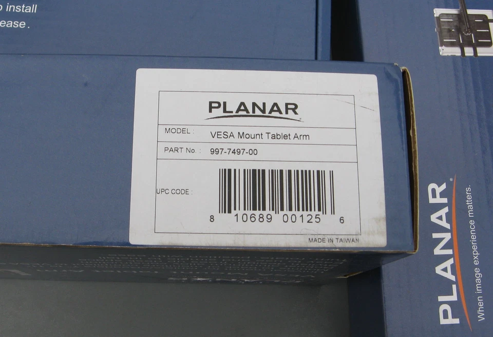 Lot 3 Tablet / E-reader Universal Mount Planar VESA Monitor Adjustable Arm - Image 2 of 4