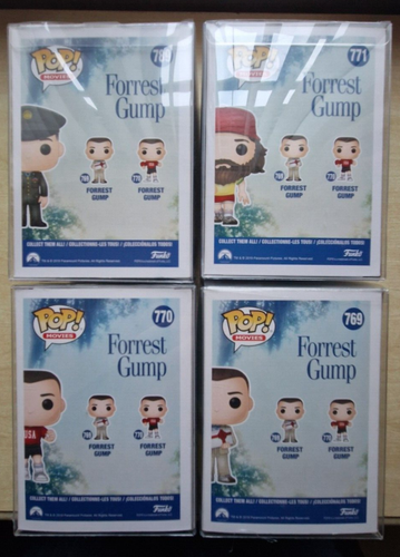 FORREST GUMP Bundle: Funko Vinyl Figures x4 Boxed + Blockbuster Figure + DVD - Picture 4 of 14