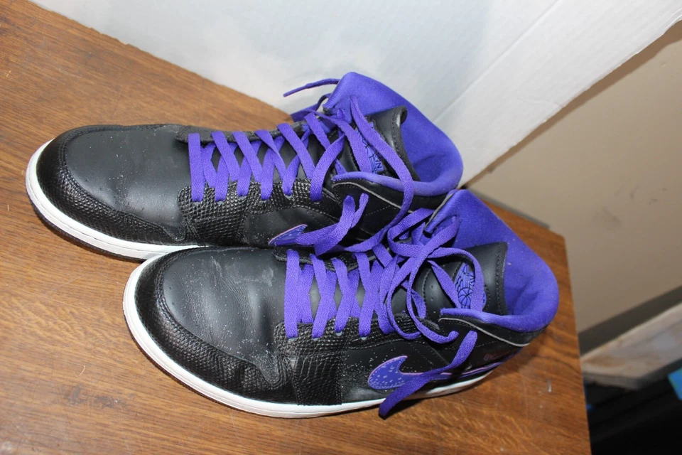 Nike Air Jordan 1 Retro 86 Platino Puro Talla 13 644490-014 Foto 4 de 4