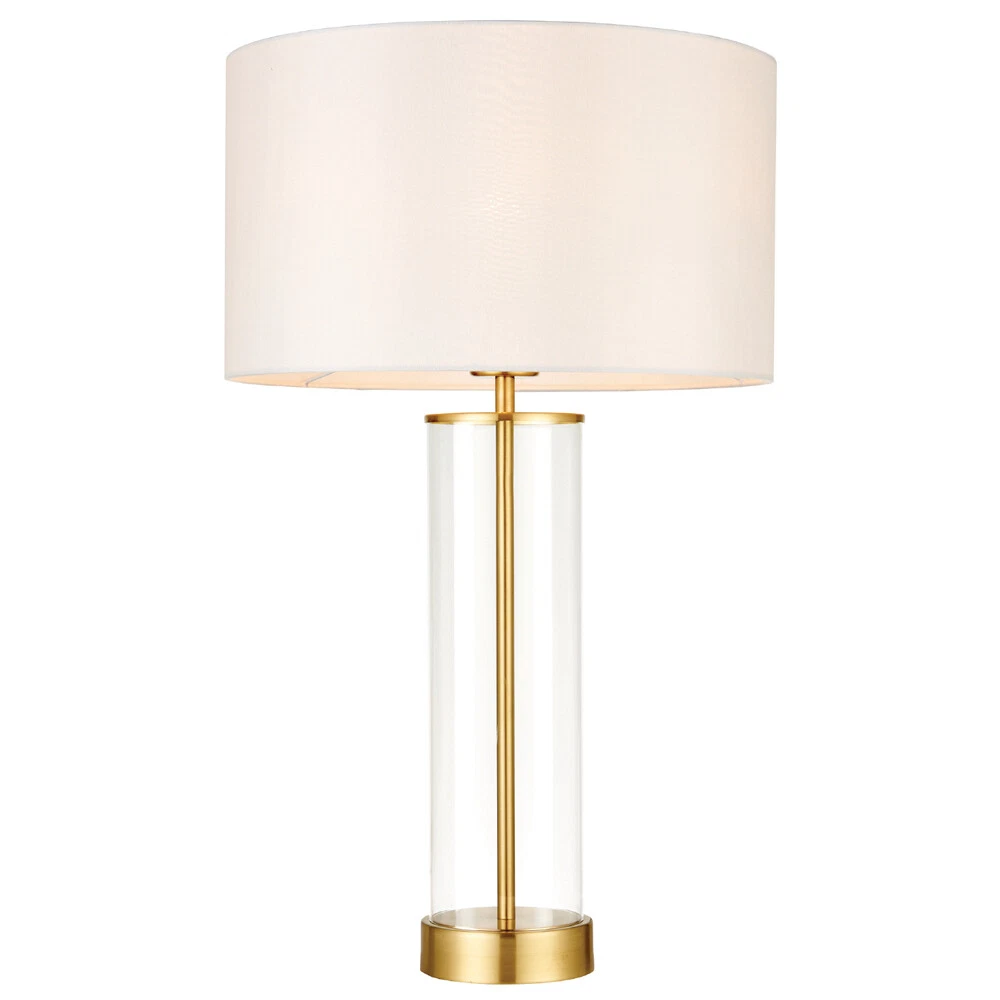Gold glass table lamp deals