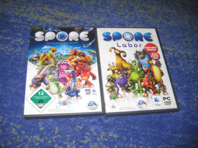Spore PC Spiel in DVD Hülle mit Handbuch usw. kpl. deutsch und ADDON dabei