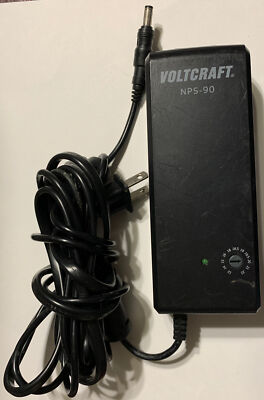 Genuine OEM Original Voltcraft NPS-90 Switching Mode Regulated Power Supply AC