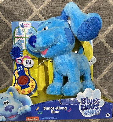 NICKELODEON BLUE'S CLUES AND YOU! DANCE-ALONG BLUE PLUSH