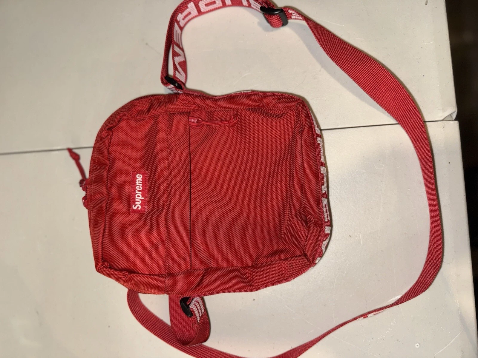 Sac à bandoulière Supreme SS18   Rouge