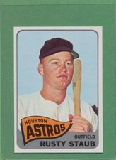 1965 Topps Rusty Staub #321 Astros Card MINT from Vending