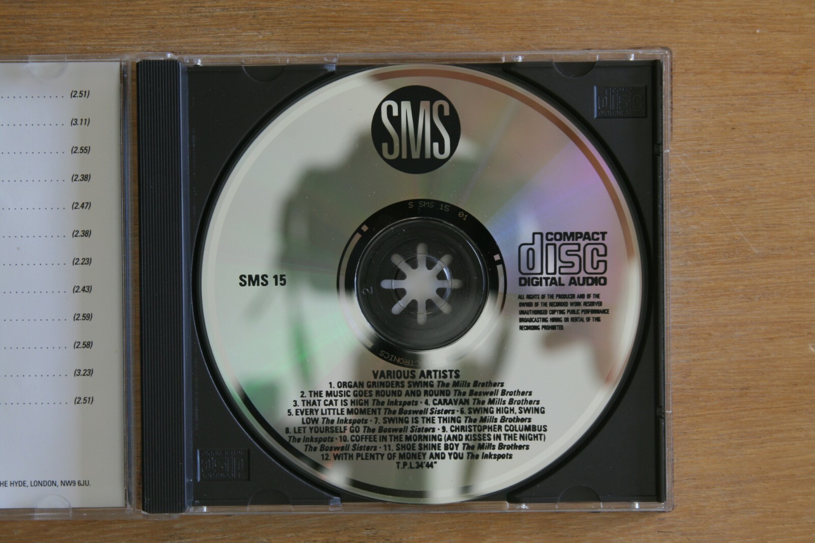 The Mills Brothers, The Ink Spots, and The Boswell Sister (Box C760) eBay