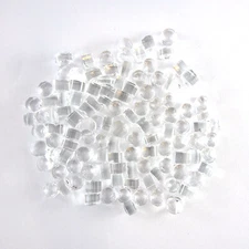 Clear Dots D00-96 COE 96 Glacial Art Glass Fusing Supplies
