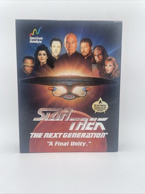 Star Trek Next Generation Big Box PC Spectrum Leerbox Sehr gut