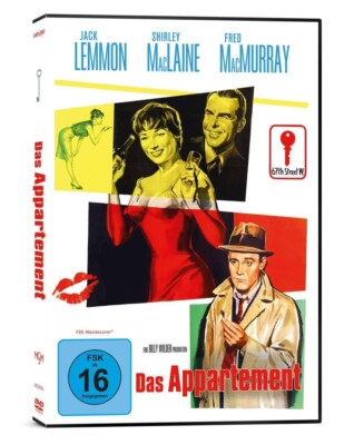 Das Appartement (1960)[DVD/NEU/OVP] Jack Lemmon, Shirley McLaine / Billy Wilder