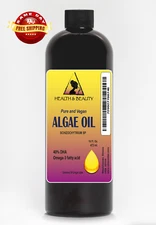 ALGAE OIL VEGAN DHA-40% OMEGA-3 FATTY ACIDS by H&B Oils Center NATURAL  16 OZ