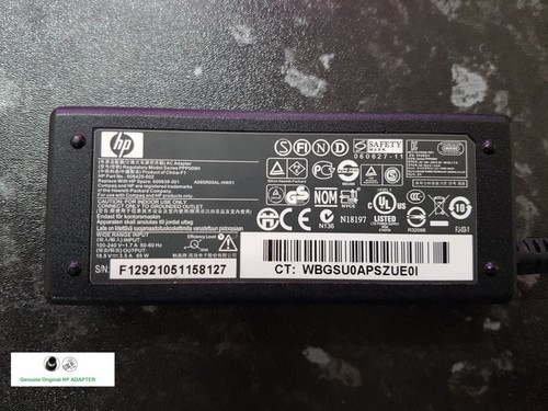 Original Original HP Laptop Ladegerät 6510b 6710b G6 G56 G62 A/C Netzteil UK