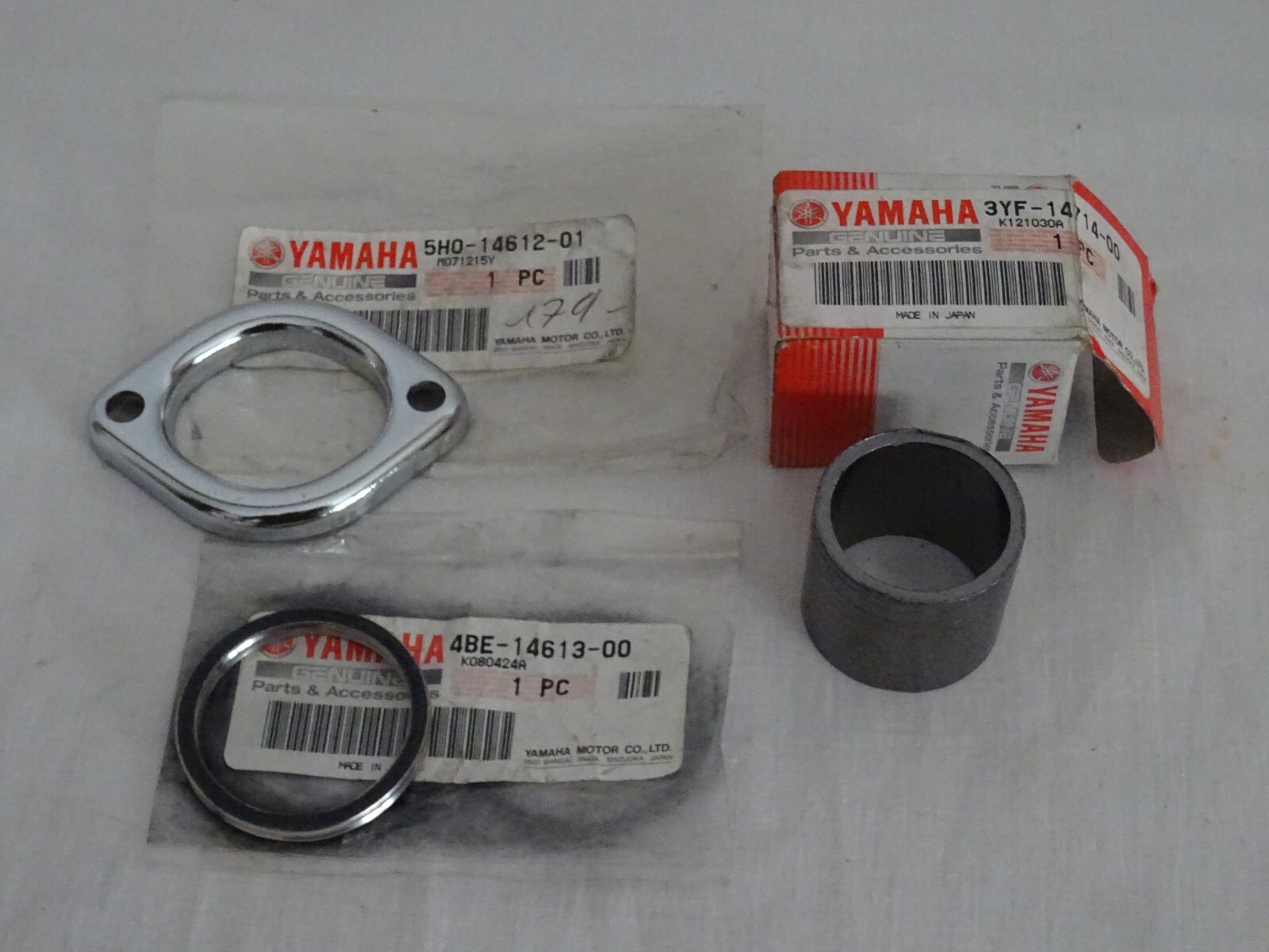 Joints et collier échappement Yamaha 4BE-14613-00 bague de raccord pour entretien de moto