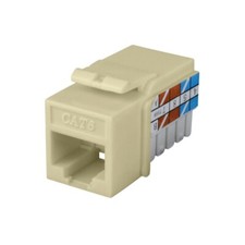 Construct Pro Cat6 RJ-45 Keystone Jack Ivory