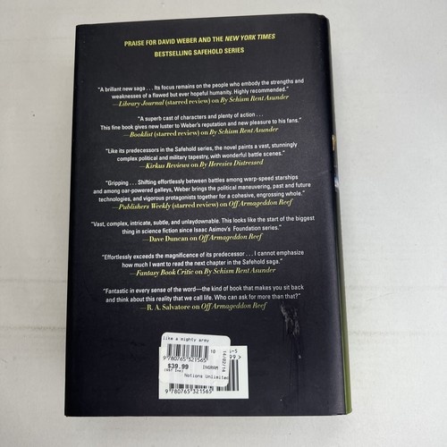 David Weber 2 Books Safeholder Like a Mighty Army, Midst Toil & Tribulation - Picture 7 of 24
