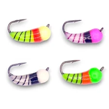 Ice Fishing Jigs 4 PACK - AKUA JIG TUNGSTEN SERIES SKUD